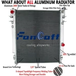 Aluminum 3CORE Radiator Fit Dodge Ram 2500 3500 4500 5500 6.7L Diesel 2010-2012.. Fixed Price $339.00.