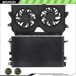 Ac Condenser Cooling Fan Assembly Kit Fit For 2005-2007 Dodge Grand Caravan. Fixed Price $155.80.