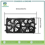Dual Radiator Condenser Fan 2002-2003 2004 For Buick Century Regal 3.1L 3.8L V6. Fixed Price $67.02.