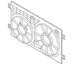 Genuine Volkswagen Fan Shroud 5WA-121-205-B. Fixed Price $350.34.