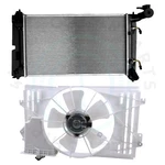 Cooling Fan & Radiator Kit For 2003-08 Pontiac Vibe Toyota Corolla Matrix 1.8L. Fixed Price $111.85.