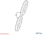 06-23 Dodge Charger Cooling Fan 5137713AA. Fixed Price $100.00.