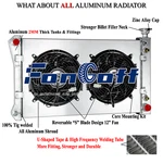 28"W Row Radiator+shroud Fan For 88-97 Chevy Gmc C/k 1500 2500 3500 4.3L 5.7L. Fixed Price $209.00.
