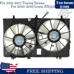For 2011-2017 Toyota Sienna A/c Radiator Cooling Fan 2010-2016 Lexus RX350. Fixed Price $62.00.
