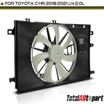 Radiator Fan Assembly W/ Shroud & Control Module For Toyota C-hr 2018 2019-2021. Fixed Price $148.38.