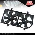 For Nissan Sentra 2002-06 674-59684 Dual Radiator Condenser Cooling Fan Assembly. Fixed Price $52.06.