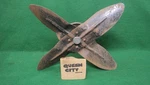Flathead Ford Blade Radiator Fan W/wide Belt Pulley 1942-1948 59AB. Fixed Price $289.00.