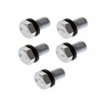 For Bmw 340I/340I Xdrive 2016 Engine Oil Drain Plugs 5 Pieces Steel Silver. Fixed Price $29.42.