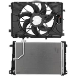 Electric Ac Condenser Cooling Fan Kit For 2010 2011-2016 Mercedes-benz E350. Fixed Price $207.31.