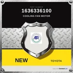 Genuine 2013-2018 Toyota RAV4 Cooling Fan Motor 1636336100. Fixed Price $174.20.