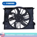 Radiator Cooling Fan Assembly For Mercedes Benz W211 W219 E320 E350 2115001693. Fixed Price $135.99.