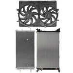Electric Radiator Condenser Cooling Fan Kit For 2011-2017 Audi Q5 2010-2014 A5. Fixed Price $220.49.