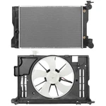 Radiator Cooling Fan Kit For Toyota Corolla 1.8L 2014 2015 2016 2017. Fixed Price $97.98.