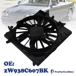Engine Radiator Cooling Fan Assembly For Jaguar Xkr Xf S-type XJ8 Vanden Plas Us. Fixed Price $179.19.