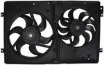 Dual Radiator And Condenser Fan Assembly-rad / Assy. 4 Seasons 75612. Fixed Price $214.79.