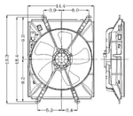 Radiator Fan Assy Global Parts Distributors 2811250. Fixed Price $101.83.