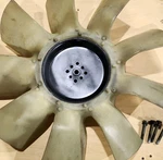 Cat C7 24 9 Blade Engine Fan Part # 783-21. Fixed Price $72.50.