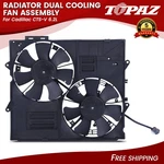 Radiator Dual Cooling Fan Assembly For Cadillac Cts-v 6.2L Supercharged New. Fixed Price $169.99.