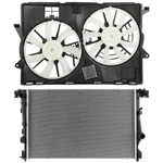 Radiator + Cooling Fan Kit For Jeep Cherokee 2014 2015 2016 2017 2018 3.2L. Fixed Price $123.06.