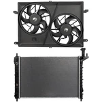 Radiator Cooling Fan Kit For Chevrolet Traverse 2009-2017 Gmc Acadia 2007-2016. Fixed Price $177.69.