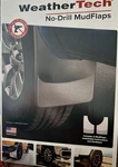 Weathertech Rear No-drill Mudflaps 120134 Fits 2021-2026 Ford F-150 New. Fixed Price $82.99.