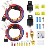 Faststorm Dual Electric Fan Relay Kit Radiator Temperature.... Fixed Price $49.92.