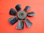 Used 69 Mercury Cougar 351 7 Blade Radiator Fan #C9WZ-8600-B. Fixed Price $199.99.