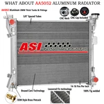 4 Row Radiator For 08-20 Dodge Grand Caravan Vw Routan Chrysler Town&country 3.8. Fixed Price $259.00.