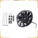 Universal 12V Electric Condenser Radiator Cooling Fan Assembly 7" Inch. Fixed Price $27.50.