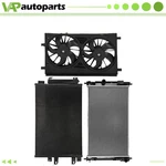 Cooling Fan And Radiator Condenser Assembly For 2011 12 13 14-2016 Jeep Compass. Fixed Price $196.88.