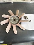 Bmw E3 E9 E12 E24 Fan Clutch Mounting Hub, Lock And Blade. Fixed Price $95.00.