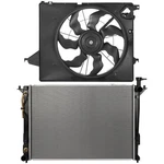 For 2013-2017 Hyundai Santa Fe Xl 2014-2015 Kia Sorento Radiator Cooling Fan Kit. Fixed Price $129.44.