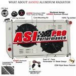 3-ROW Radiator Shroud Fan Relay Fits 1972-1979 Ford Thunderbird Lincoln Mercury. Fixed Price $259.00.