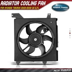 Engine Radiator Cooling Fan W/ Shroud Assembly For Hyundai Tiburon 03-08 2.7L. Fixed Price $84.29.
