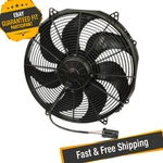 Spal 30102803 16" Extreme Performance High Output Puller Fan With Curved Blades. Fixed Price $243.43.