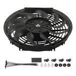 12 Inch Universal Cooling Fan For Auto Radiator 240W 2250RPM Push Pull 10 Blades. Fixed Price $25.85.