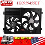 Radiator Cooling Fan For 2005-2016 Volkswagen Jetta 2006-2018 Passat Dual Us. Fixed Price $87.25.