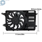 Radiator Cooling Fan Assembly 84523873 For Chevrolet Malibu 1.5L L4 2021 2022. Fixed Price $109.44.