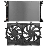 Electric Engine Radiator Cooling Fan Kit For 2011-17 Audi Q5 2009-16 A4 Quattro. Fixed Price $198.91.