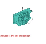 02 03 04 Saturn Vue Radiator Fan Motor 757262. Fixed Price $112.19.