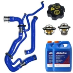 Ppe Blue Radiator Hose/thermostats/acdelco Coolant & Cap For 11-16 6.6L Duramax. Fixed Price $488.99.