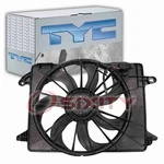 Tyc Dual Radiator & Condenser Fan Assembly For 2009-2020 Dodge Challenger Mt. Fixed Price $132.88.