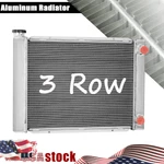 Asi Universal 19"H X 26"W 3-ROWS Aluminum Radiator For Double Pass Chevy Sbc 350. Fixed Price $159.00.