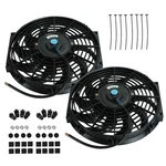 12" Electric Radiator Cooling Slim Pull Fan 800CFM 2000RPM Universal 2PCS Pair. Fixed Price $35.77.