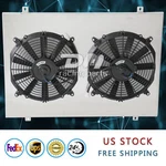 Aluminum SHROUD+12"FANS Fits 1980-84 83 Ford F100/150/250/350 Bronco V8 5.0 5.8L. Fixed Price $94.05.