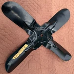 Vintage Four Blade Engine Radiator 20 Inch Cooling Fan-center Mount Hole 5/8". Fixed Price $45.00.