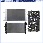 For 2013-2015 Chevrolet Malibu Electric Radiator Condenser Cooling Fan Kit. Fixed Price $195.25.