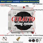CC6062 3-CORE Radiator Shroud Fan For 1960-1962 Chevy C10 C20 C30 K10 Pickup. Fixed Price $259.00.