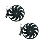For Audi Cabriolet 1993-1998 Air Conditioner Radiator Fans Driver Passenger Side. Fixed Price $129.35.