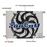 Aluminium Shroud+ Fan For 1941-1952 45 Plymouth Concord Special Deluxe Suburban.. Fixed Price $84.95.